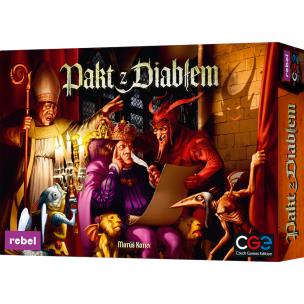 Gra Pakt z diabłem. Wydawca: Rebel. Multiszop.pl Opakowanie Gra Pakt z diabłem