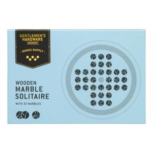 Opakowanie Gra pasjans Wooden Marble Solitaire Set