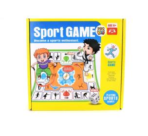 Gra planszowa Ćwiczenia fizyczne. Wydawca: Pro Kids. Multiszop.pl Opakowanie Gra planszowa Ćwiczenia fizyczne