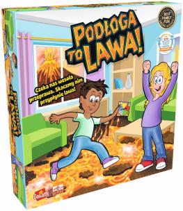 Gra Podłoga To Lawa. Wydawca: Goliath. Multiszop.pl Opakowanie Gra Podłoga To Lawa