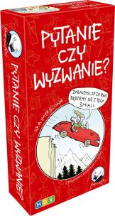 Gra Pytanie czy wyzwanie?. Wydawca: MDR art pap. Multiszop.pl Opakowanie Gra Pytanie czy wyzwanie?