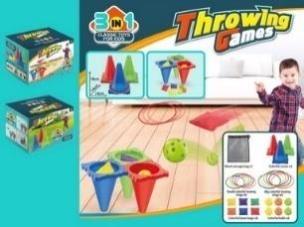 Opakowanie Gra rzucanie do celu 3w1