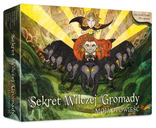 Gra Sekret Wilczej Gromady Moja opowieść. Autor: Milavec Maja. Multiszop.pl Okładka książki Gra Sekret Wilczej Gromady Moja opowieść