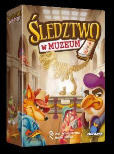 Gra Śledztwo w muzeum. Autor: Walker-Harding Phil. Multiszop.pl Okładka książki Gra Śledztwo w muzeum
