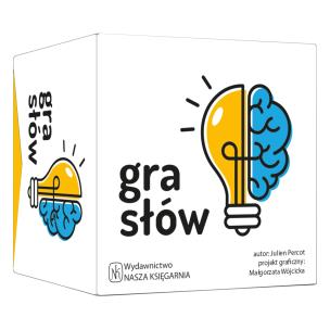 Gra słów. Autor: Percot Julien. Multiszop.pl Okładka książki Gra słów