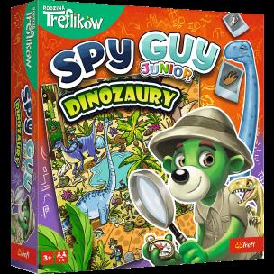 Gra Spy Guy Junior Dinozaury Rodzina Treflików 02652. Wydawca: Trefl PAP. Multiszop.pl Opakowanie Gra Spy Guy Junior Dinozaury Rodzina Treflików 02652