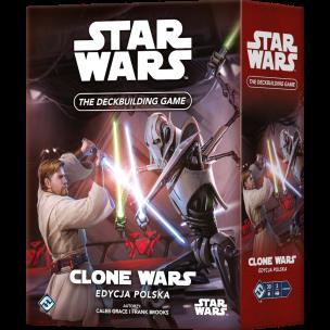 Gra Star Wars: The Deckbuilding Game - Clone Wars (edycja polska). Wydawca: Rebel. Multiszop.pl Opakowanie Gra Star Wars: The Deckbuilding Game - Clone Wars (edycja polska)