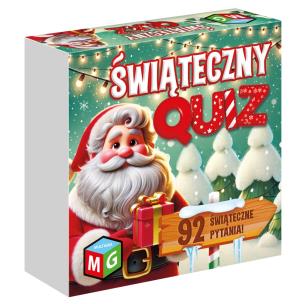 Gra Świąteczny Quiz. Wydawca: MULTIGRA. Multiszop.pl Opakowanie Gra Świąteczny Quiz