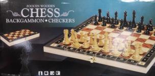 Opakowanie Gra szachy 3w1