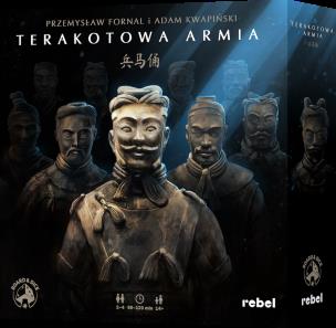 Gra Terakotowa Armia. Wydawca: Rebel. Multiszop.pl Opakowanie Gra Terakotowa Armia