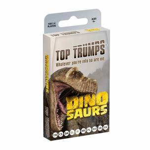 Gra Top Trumps Dinozaury. Wydawca: Winning Moves. Multiszop.pl Opakowanie Gra Top Trumps Dinozaury