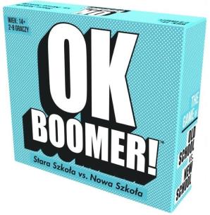 Gra towarzyska OK Boomer!. Wydawca: Goliath. Multiszop.pl Opakowanie Gra towarzyska OK Boomer!