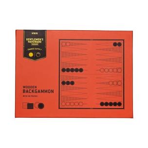 Opakowanie Gra tryktrak Wooden Backgammon