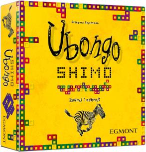 Gra Ubongo Shimo. Autor: Rejchtman Grzegorz. Multiszop.pl Okładka książki Gra Ubongo Shimo