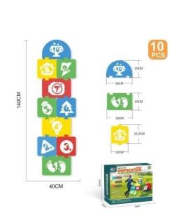 Opakowanie Gra w klasy puzzle piankowe 10el