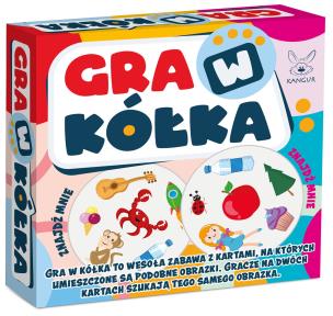 Gra w kółka. Wydawca: Kangur. Multiszop.pl Opakowanie Gra w kółka