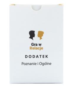 Opakowanie Gra w Relacje - dodatek Poznanie i Ogólne