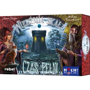 Gra Wiedźmia Skała: Czas pełni dodatek. Autor: Knizia Reiner, Martino Chiacchiera. Multiszop.pl Okładka książki Gra Wiedźmia Skała: Czas pełni dodatek