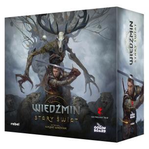 Gra Wiedźmin: Stary Świat Edycja deluxe. Autor: Woźniak Łukasz. Multiszop.pl Okładka książki Gra Wiedźmin: Stary Świat Edycja deluxe