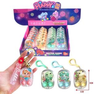 Opakowanie Gra wodna dinozaur zawieszka MIX