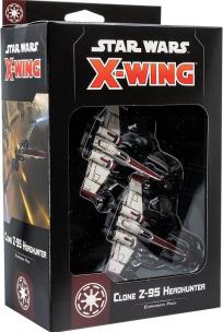 Gra X-Wing 2nd ed.: Clone Z-95 Headhunter Expansion Pack zestaw dodatkowy. Wydawca: Rebel. Multiszop.pl Opakowanie Gra X-Wing 2nd ed.: Clone Z-95 Headhunter Expansion Pack zestaw dodatkowy