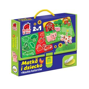 Gra z rzepami Matka i dziecko RK1120-01. Wydawca: Roter Kafer. Multiszop.pl Opakowanie Gra z rzepami Matka i dziecko RK1120-01