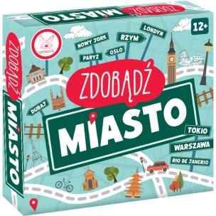 Gra Zdobądź Miasto. Wydawca: Kangur. Multiszop.pl Opakowanie Gra Zdobądź Miasto
