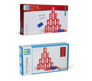 Gra zręcznościowa puszki czerwone mix. Wydawca: BS Toys. Multiszop.pl Opakowanie Gra zręcznościowa puszki czerwone mix