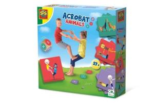 Gra zwierzaki - Akrobaci. Wydawca: SES. Multiszop.pl Opakowanie Gra zwierzaki - Akrobaci