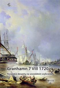 Granhamn 7 VIII 1720. Rosyjskie desanty... Autor: Gorb Eugen. Multiszop.pl Okładka książki Granhamn 7 VIII 1720. Rosyjskie desanty..