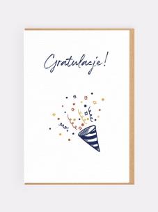 Opakowanie Gratulacje kartka