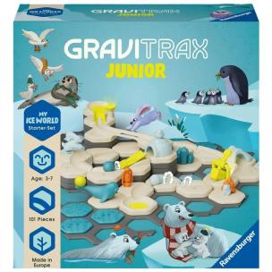 Gravitrax Junior - zestaw startowy Lodowa Przygoda. Wydawca: Ravensburger. Multiszop.pl Opakowanie Gravitrax Junior - zestaw startowy Lodowa Przygoda