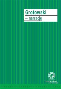 Okładka książki Grotowski - narracje