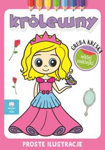 Okładka książki Gruba kreska. Królewny