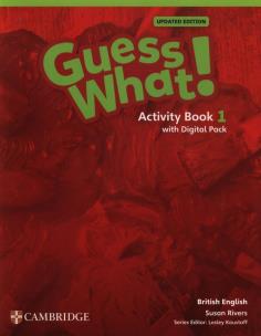 Guess What! British English Level 1 Activity Book with Digital Pack Updated. Autor: Susan Rivers. Multiszop.pl Okładka książki Guess What! British English Level 1 Activity Book with Digital Pack Updated