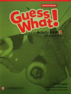 Guess What! British English Level 3 Activity Book with Digital Pack Updated. Autor: Robertson Lynn Marie. Multiszop.pl Okładka książki Guess What! British English Level 3 Activity Book with Digital Pack Updated
