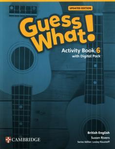 Guess What! British English Level 6 Activity Book with Digital Pack Updated. Autor: Susan Rivers. Multiszop.pl Okładka książki Guess What! British English Level 6 Activity Book with Digital Pack Updated