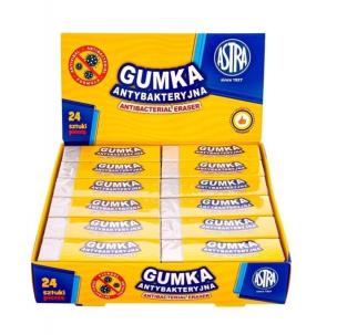 Opakowanie Gumka antybakteryjna (24szt) ASTRA