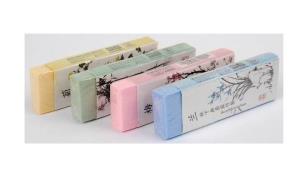 Opakowanie Gumka do mazania Bloom mix kolorów (36szt)