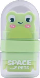 Opakowanie Gumka do ołówka z rolką oczyszczającą Space Pets