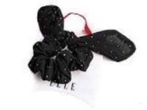 Opakowanie Gumka do włosów z cekinami