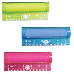 Opakowanie Gumka i linijka 5cm 2w1 (18szt) ASTRA