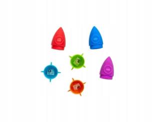 Gumka i Temperówka 2w1 Rakiety mix. Wydawca: ooly. Multiszop.pl Opakowanie Gumka i Temperówka 2w1 Rakiety mix