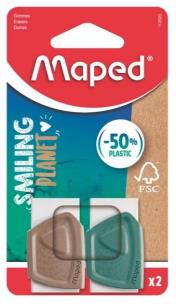 Opakowanie Gumka Precision Smiling Planet 2 szt. MAPED