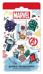 Opakowanie Gumka + temperówka Avengers