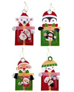 Opakowanie Gumki do wymazywania Świąteczny Mix 3szt mix