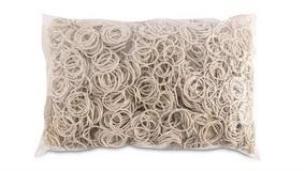 Opakowanie Gumki recepturki śr. 140mm 1,5x4mm białe 1000g