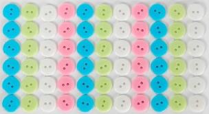 Opakowanie Guziki plastikowe samoprzylepne 02 pastel