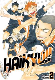 Haikyu!! Tom 2. Autor: Haruichi Furudate. Multiszop.pl Okładka książki Haikyu!! Tom 2