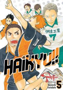 Haikyu!! Tom 5. Autor: Haruichi Furudate. Multiszop.pl Okładka książki Haikyu!! Tom 5